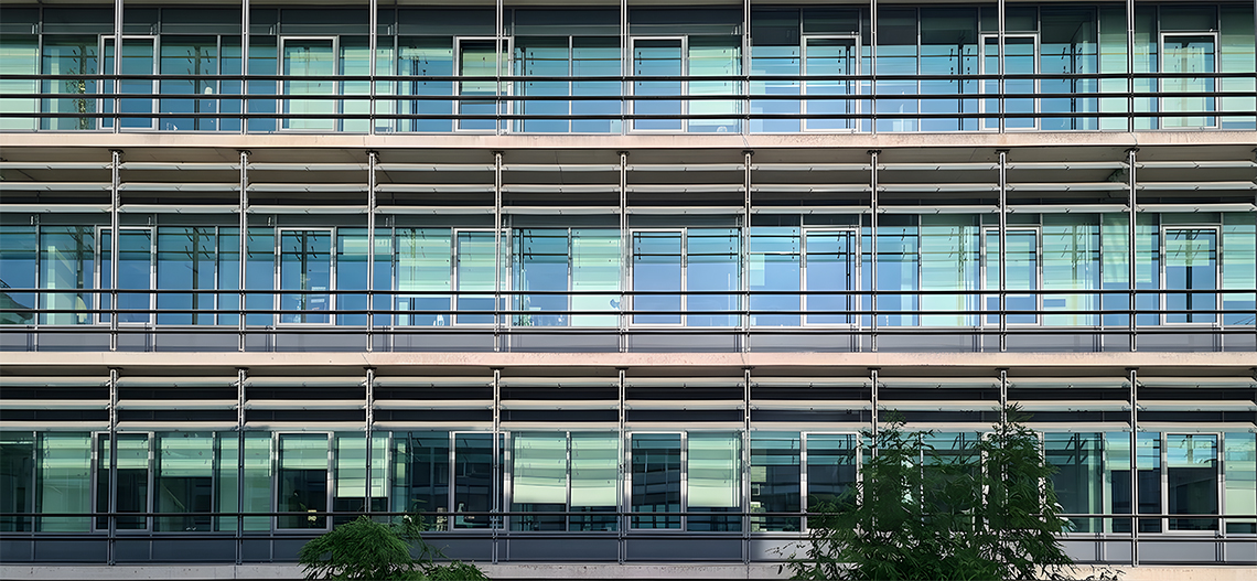 Fassade Biozentrum Neu